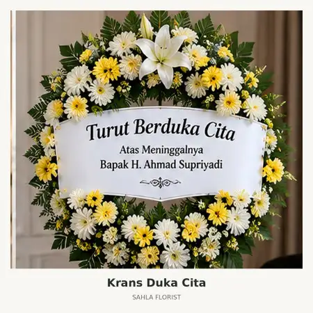Krans Bunga Duka Tarakan